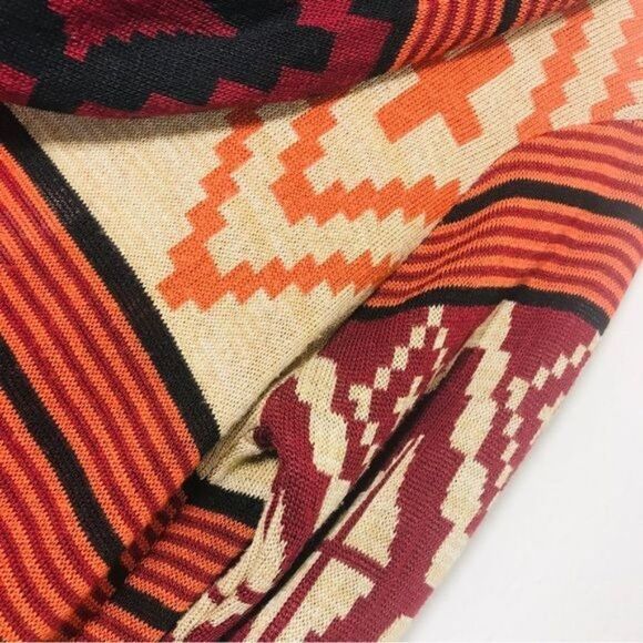 SAY WHAT Boho Knit Open Front Hooded CardiganSize X-Small - Picture 10 of 10